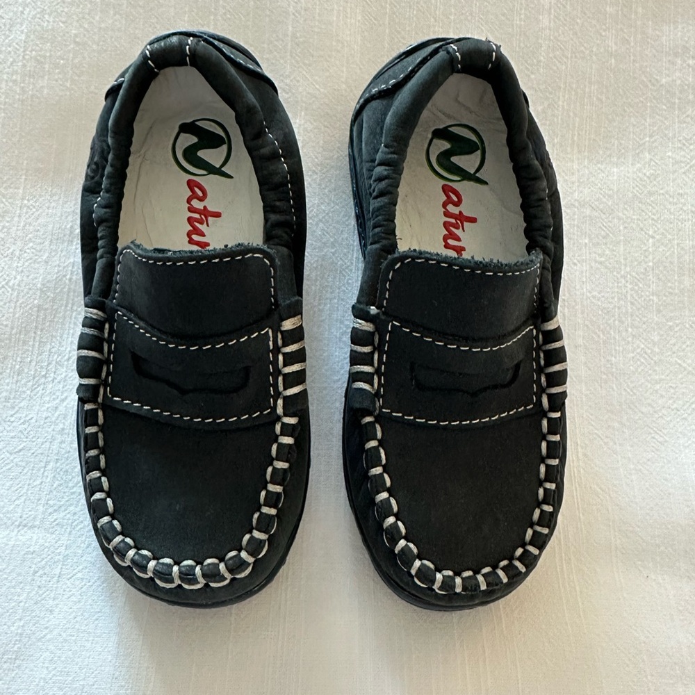 Naturino Kids Navy Nabuk Loafer